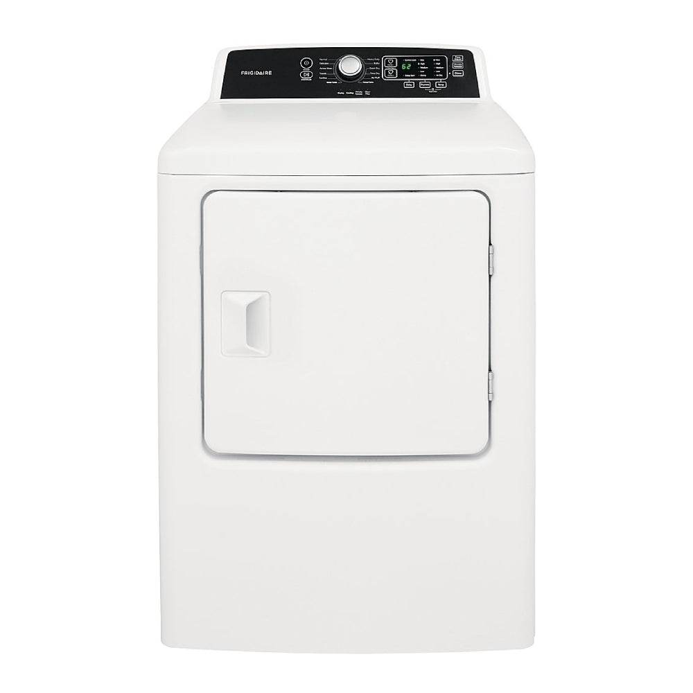 Frigidaire FFRG4120SW 6.7 cu.ft. Freestanding Gas Dryer - White - Curacao