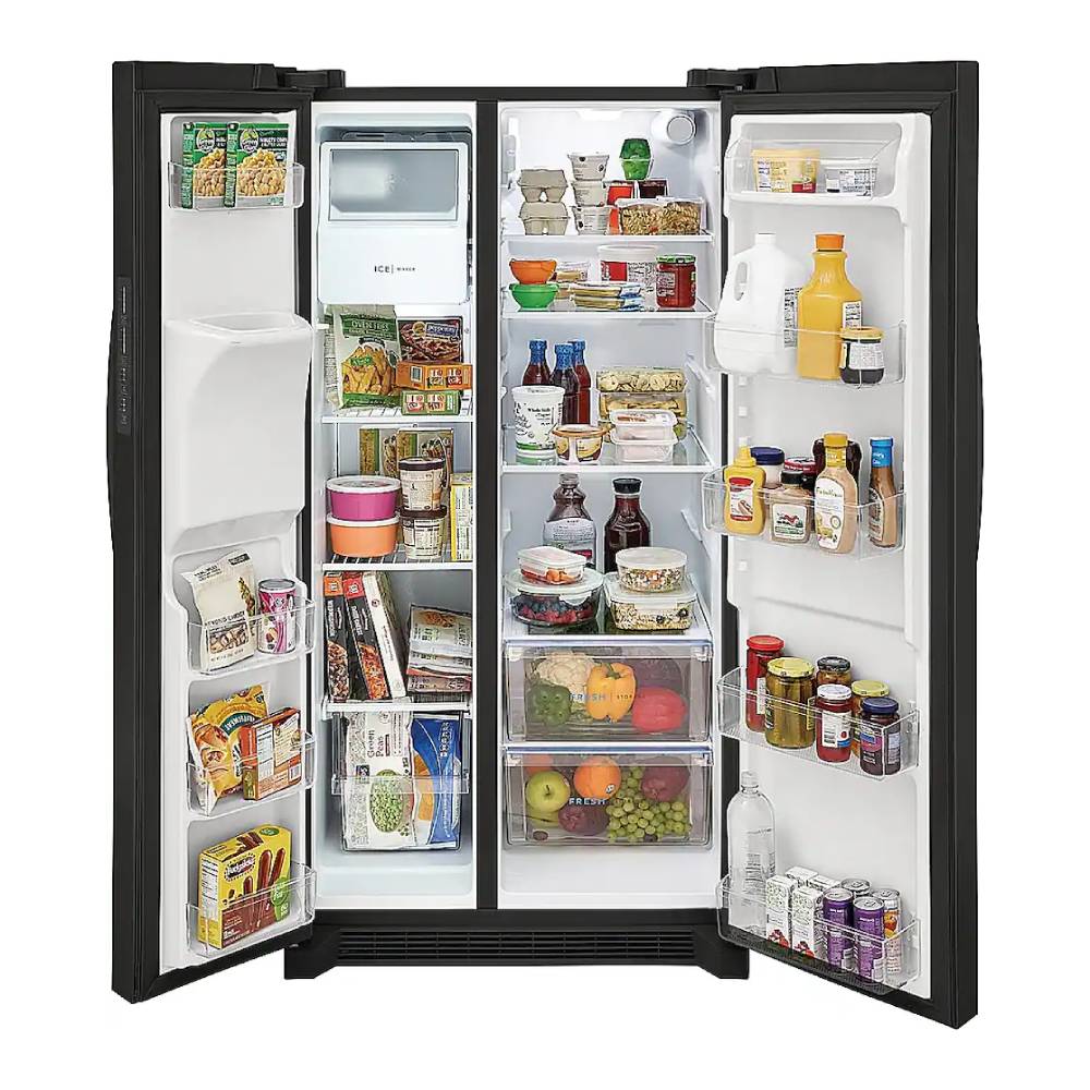 Frigidaire 25.6 cu. ft. Side-by-Side Refrigerator with Dispenser