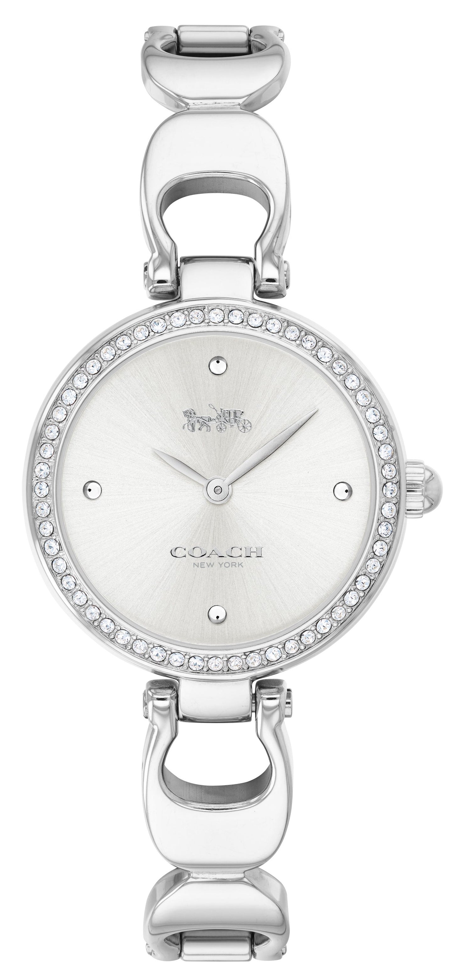 Coach Women's Park Stainless Steel Bracelet Watch - Silver - Curacao