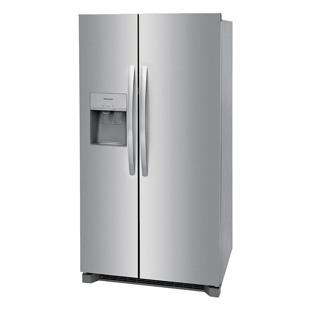 Frigidaire FRSS2623AS 25.6 . Refrigerador de dos puertas con dispensador - Acero inoxidable 