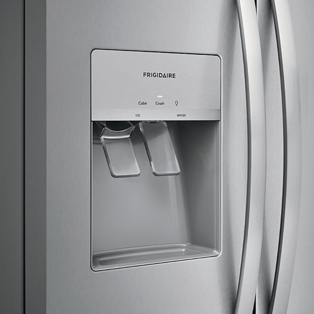 Frigidaire FRSS2623AS 25.6 . Refrigerador de dos puertas con dispensador - Acero inoxidable 