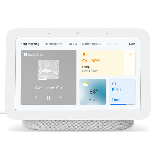 Google Nest Hub 2nd Generation Smart Display - Chalk