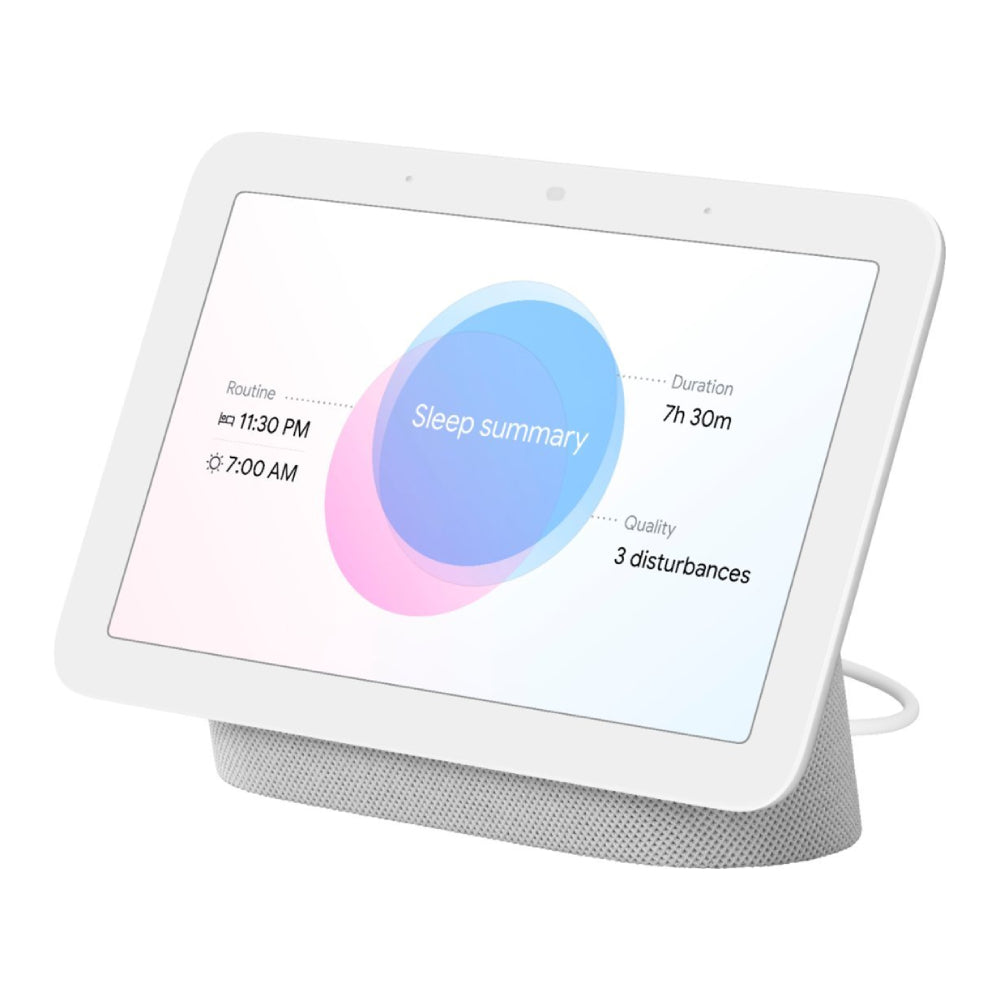 Google Nest Hub 2nd Generation Smart Display - Chalk