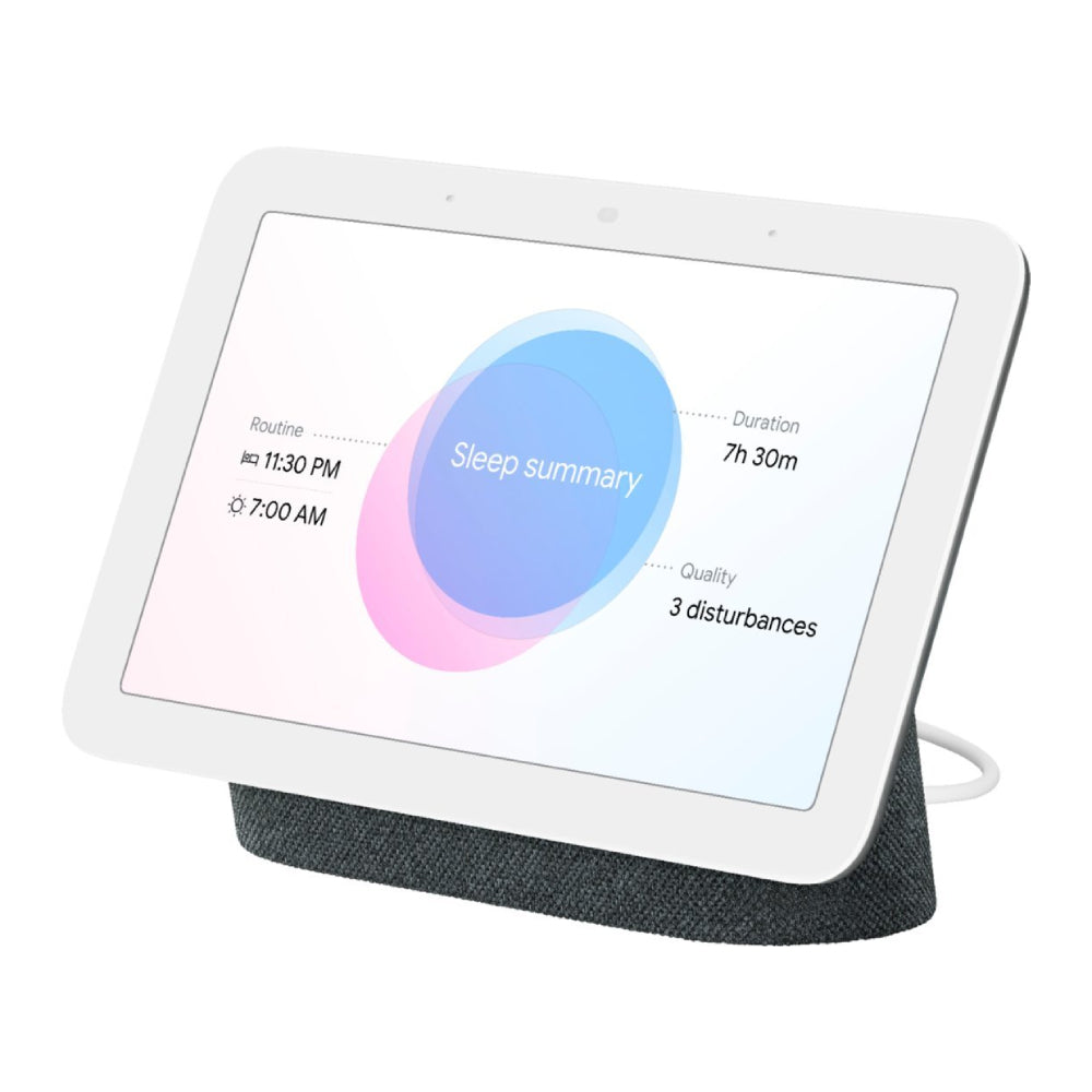 Pantalla inteligente Google Nest Hub de segunda generación con Asistente de Google: color carbón 