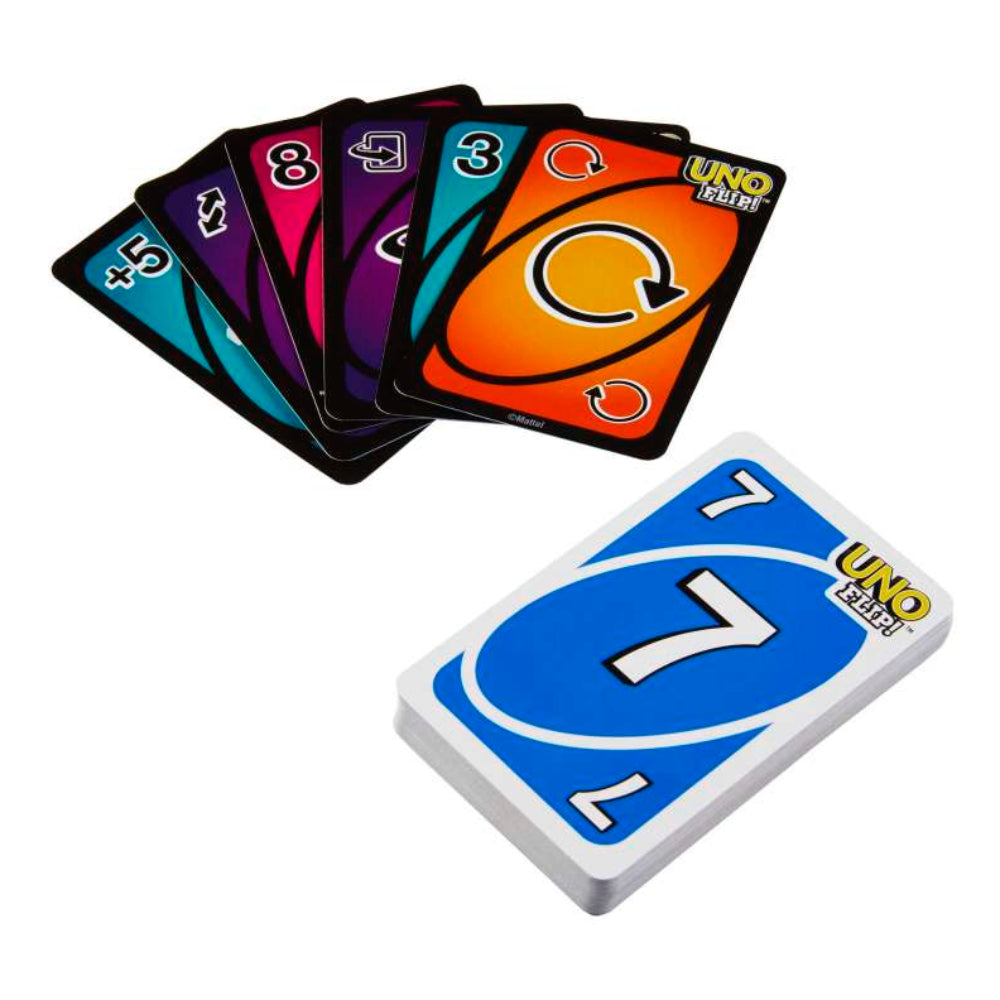 Juego de cartas de dos caras UNO Flip!