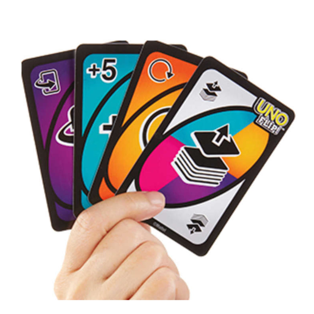 Juego de cartas de dos caras UNO Flip!