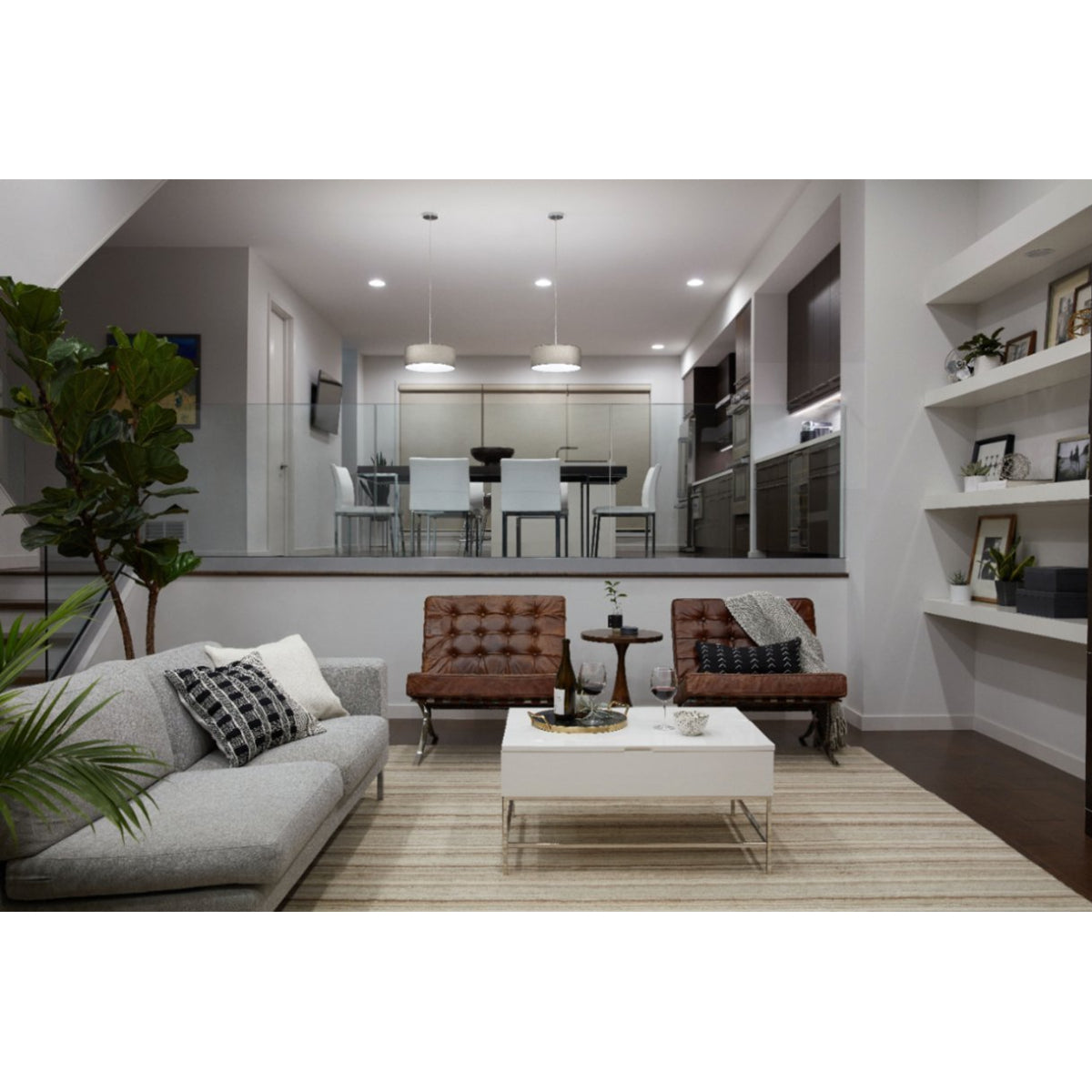 GE C-Life A19 60 Watts Smart LED Light Bulb with WiFi (Set of 2) - Soft White