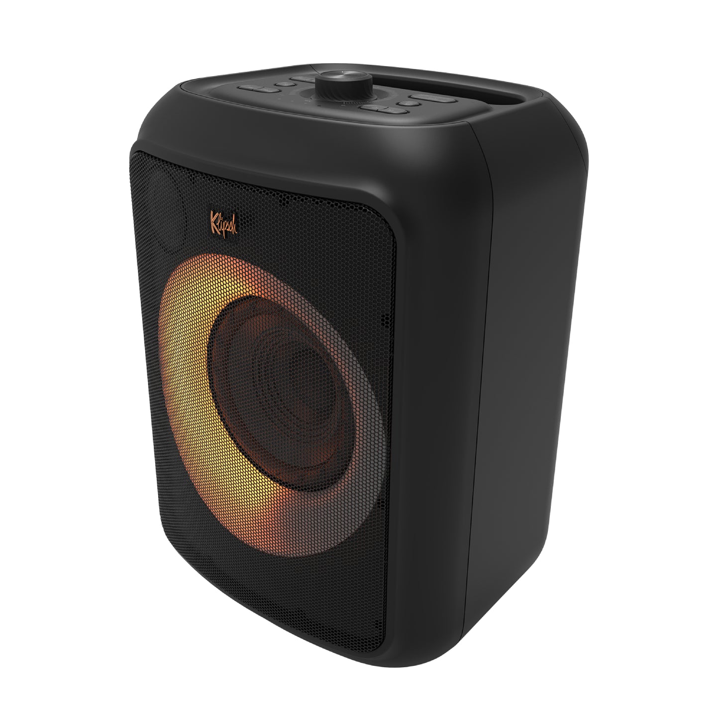 Altavoz portátil para fiestas con Bluetooth y micrófono con cable para karaoke Klipsch GIG XL, color negro