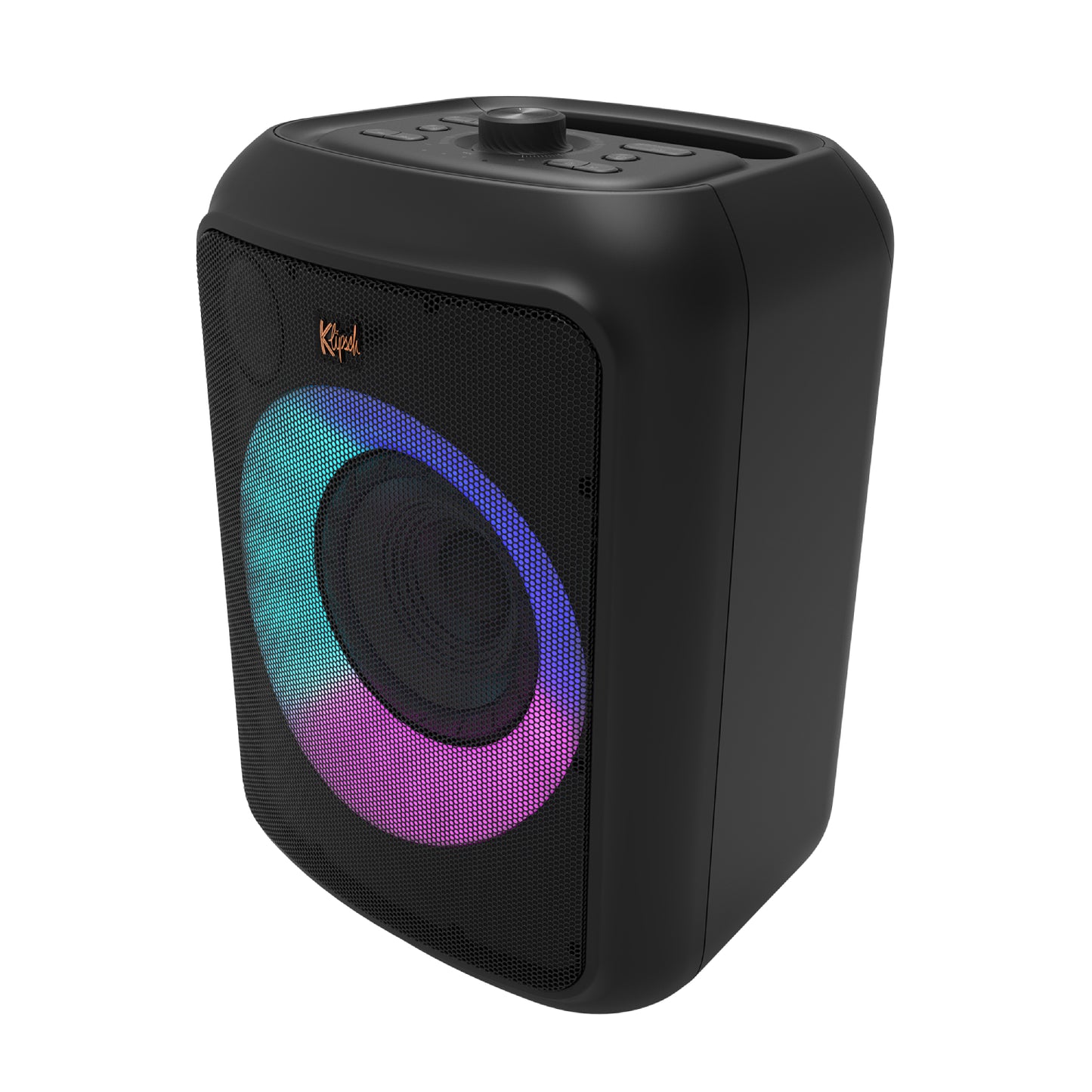 Altavoz portátil para fiestas con Bluetooth y micrófono con cable para karaoke Klipsch GIG XL, color negro