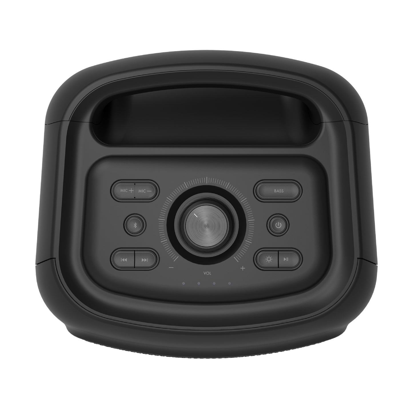 Altavoz portátil para fiestas con Bluetooth y micrófono con cable para karaoke Klipsch GIG XL, color negro