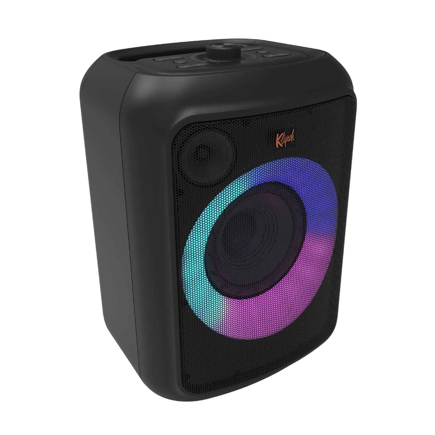 Altavoz portátil para fiestas con Bluetooth y micrófono con cable para karaoke Klipsch GIG XL, color negro