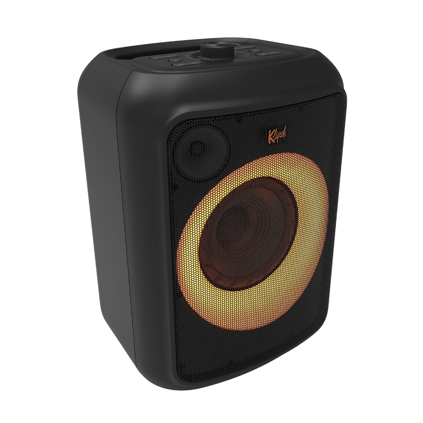 Altavoz portátil para fiestas con Bluetooth y micrófono con cable para karaoke Klipsch GIG XL, color negro