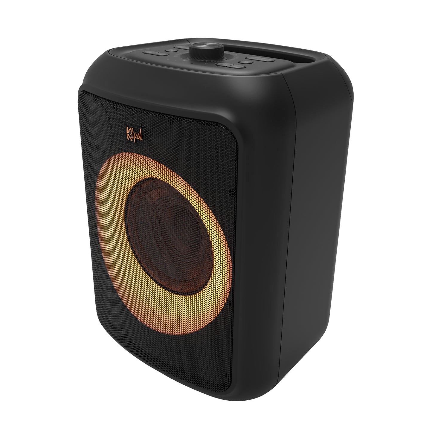 Altavoz portátil para fiestas con Bluetooth y micrófono con cable para karaoke Klipsch GIG XL, color negro