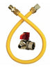 4 Range Gas Line Angle Valve White - Curacao