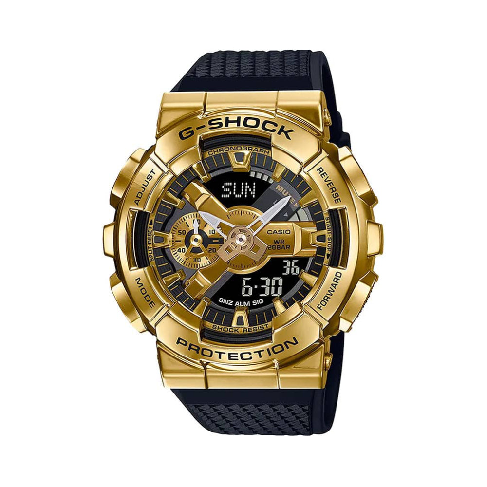 Reloj analógico digital de cuarzo negro Casio G-Shock para hombre de 52 mm