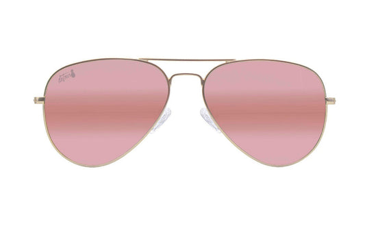 Gold - Pink Lens Polarized - Oasis