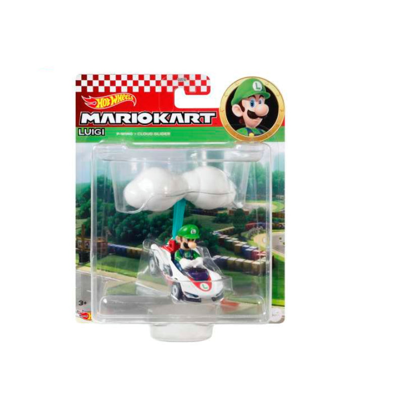 Planeadores Mario Kart de Hot Wheels con personajes de fundición a presión (surtido)