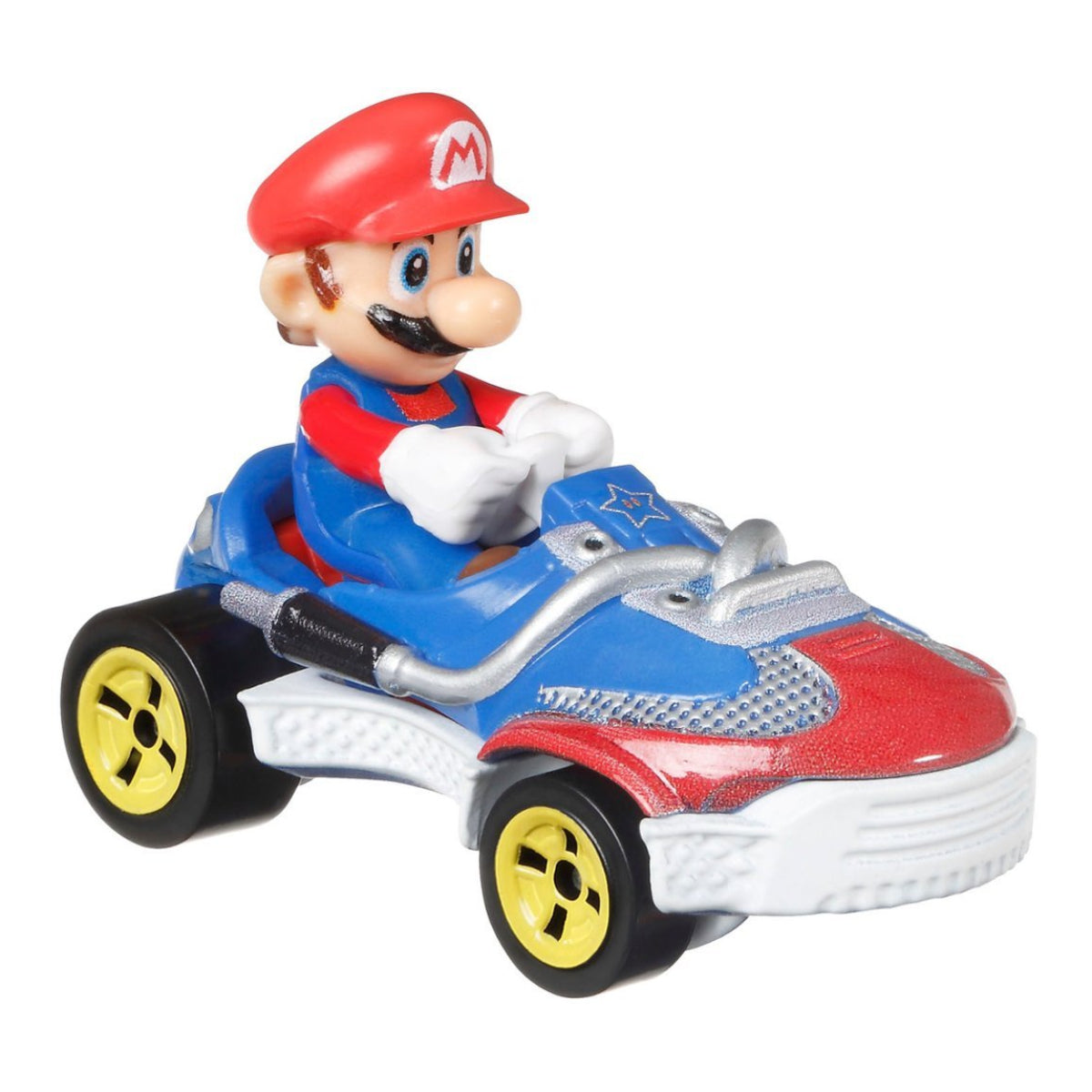 Vehículos de juguete de Mario Kart de Hot Wheels (paquete de 4) - Surtido