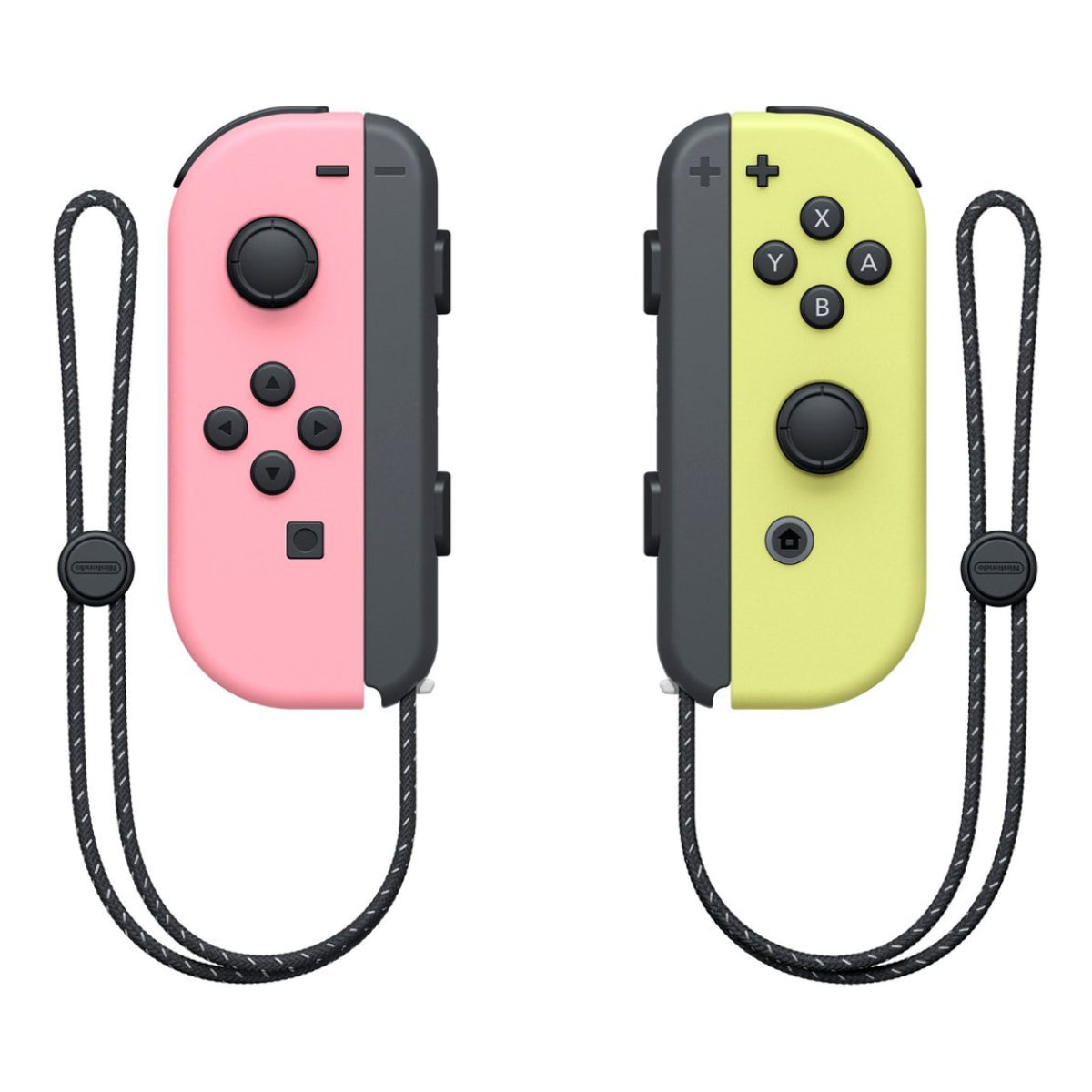 Mandos inalámbricos Joy-Con (izq./der.) de Nintendo Switch: rosa pastel/amarillo pastel