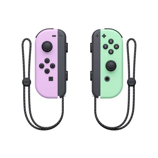 Mandos inalámbricos Joy-Con (izq./der.) de Nintendo Switch: morado pastel y verde pastel