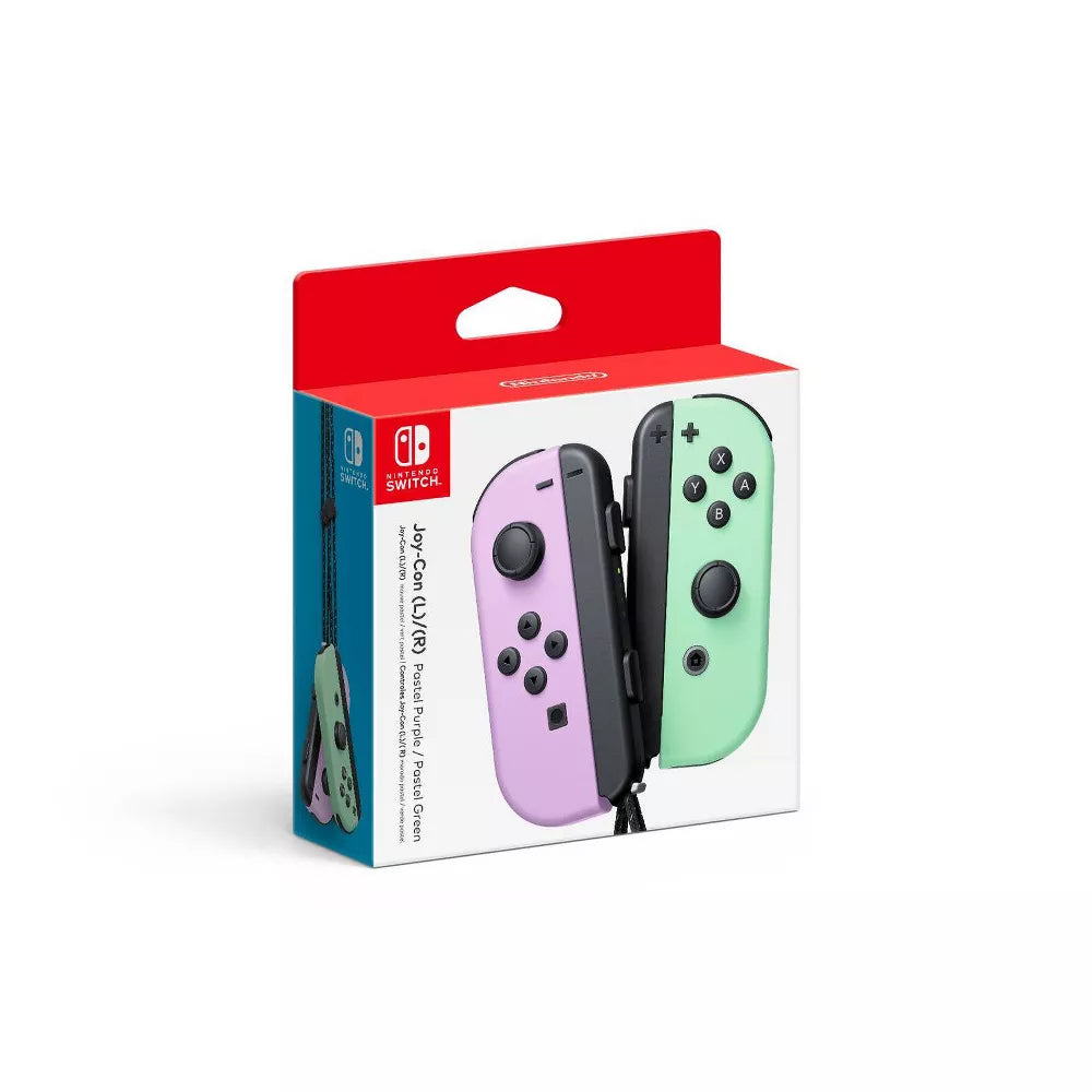 Mandos inalámbricos Joy-Con (izq./der.) de Nintendo Switch: morado pastel y verde pastel