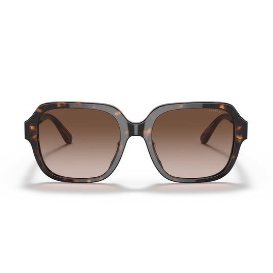 COACH Women's Sunglass, Brown Gradient