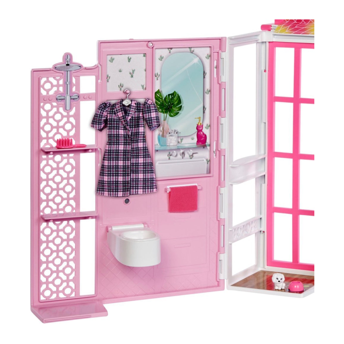 Casa de vacaciones de Barbie y juego de muñecas