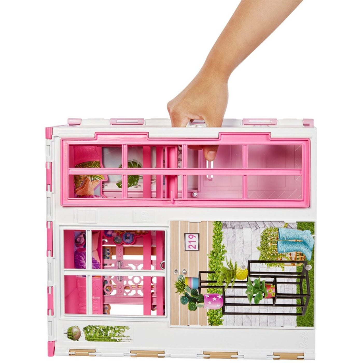 Casa de vacaciones de Barbie y juego de muñecas