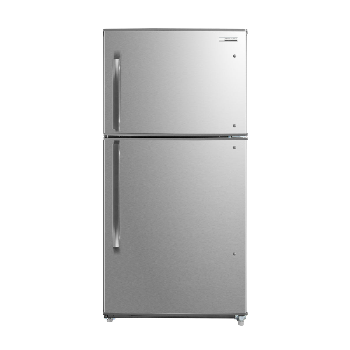 Refrigerador Best Home HD774FWSS de 21 pies cúbicos con congelador superior - Acero inoxidable