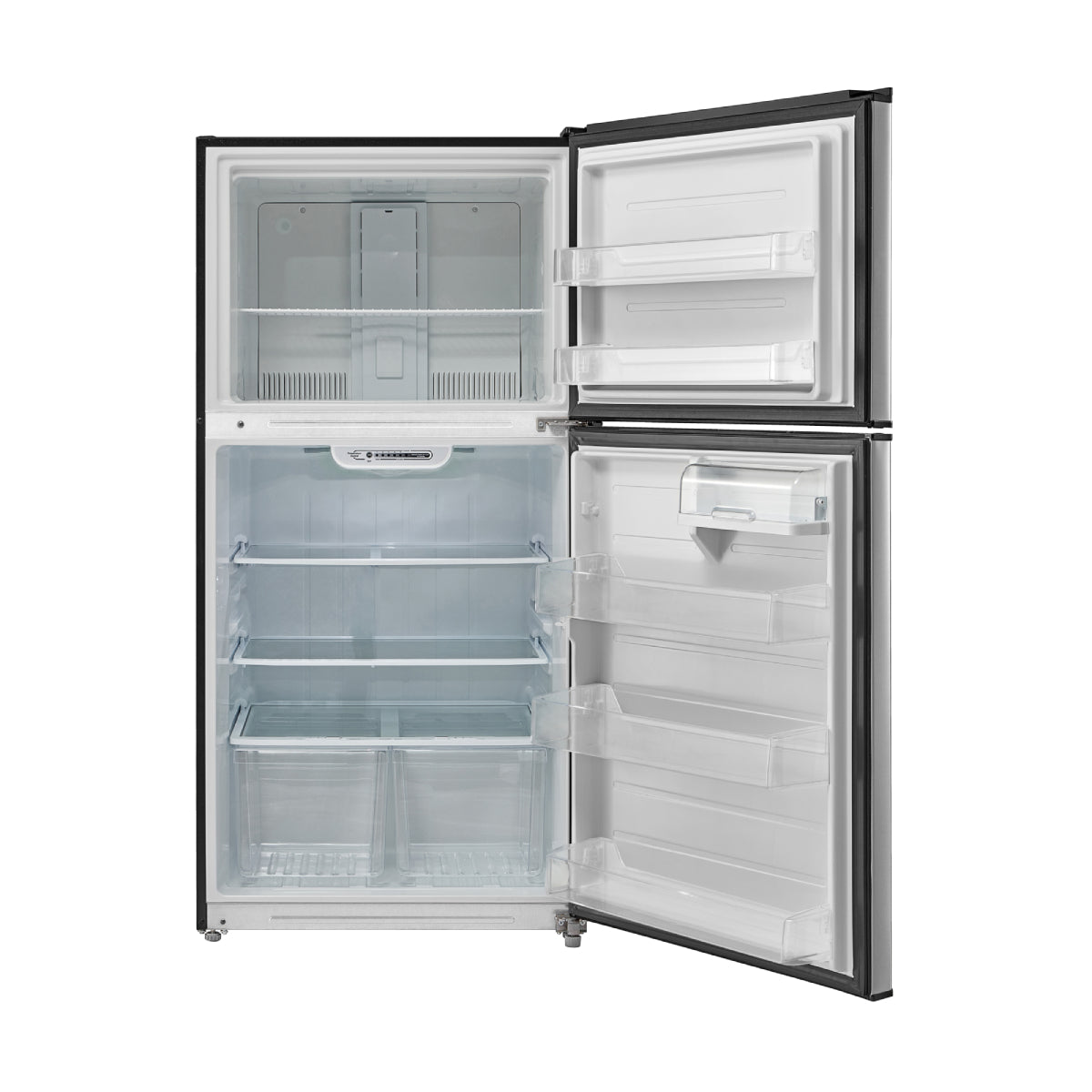 Best Home HD774FWSS 21 cu.ft. Top Freezer Refrigerator - Stainless Steel