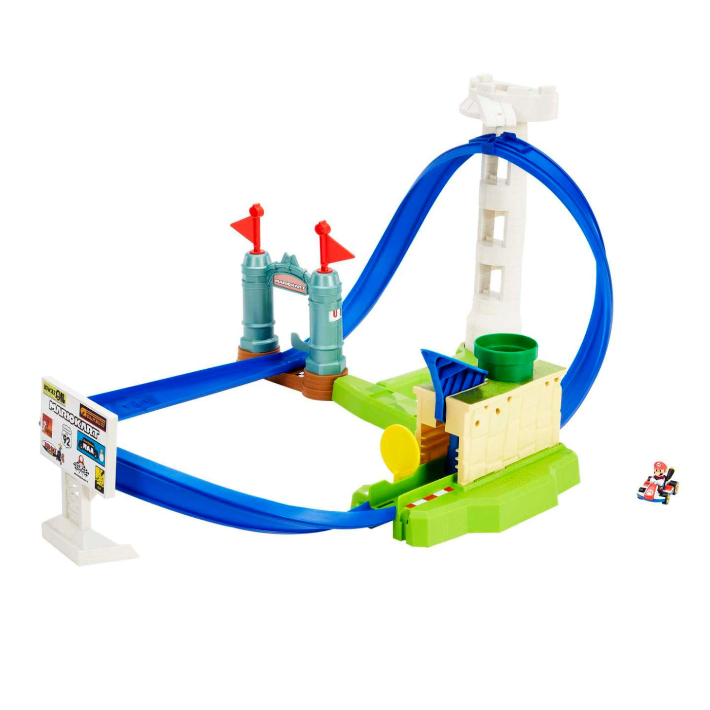 Hot Wheels Mario Kart Circuit Slam Track Set