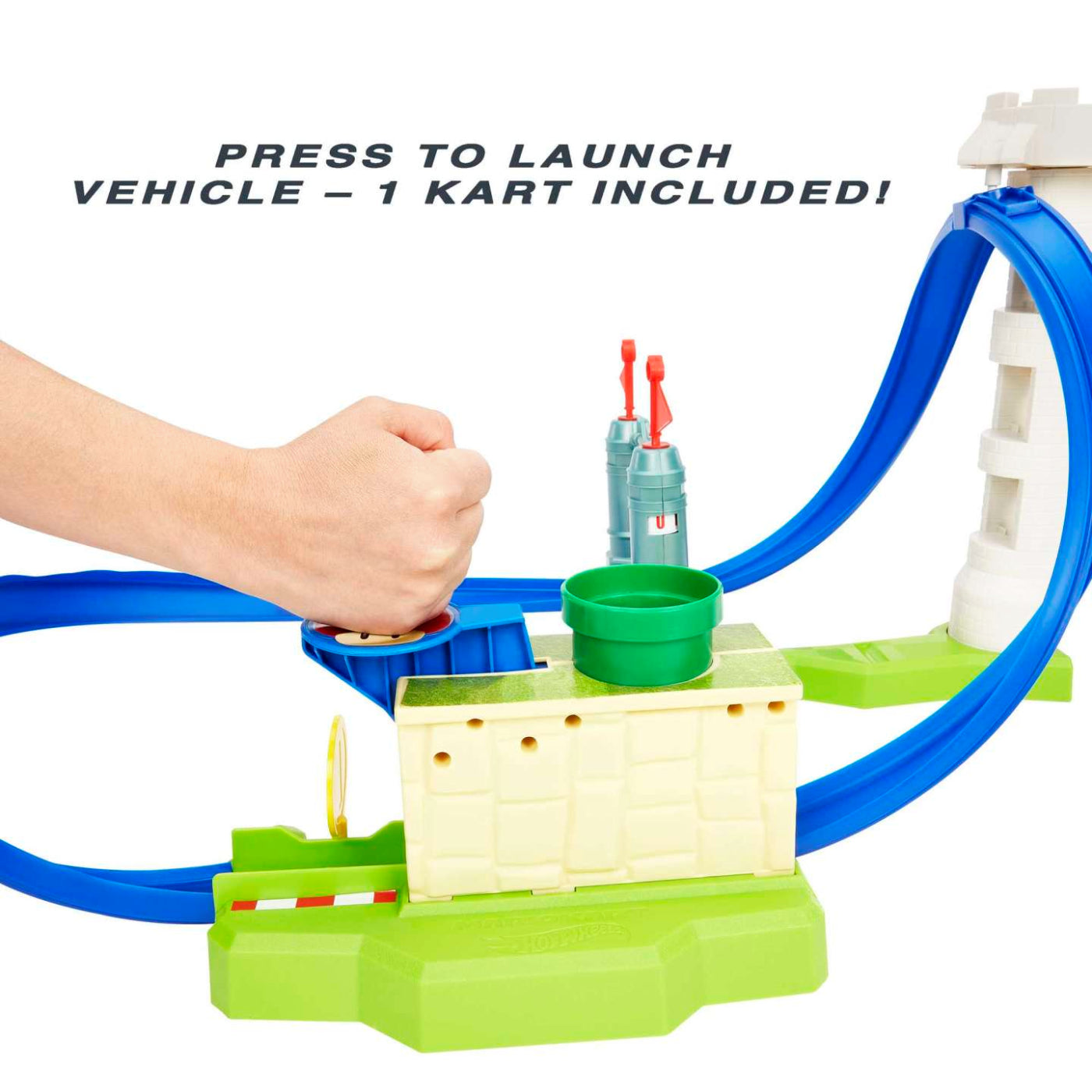 Hot Wheels Mario Kart Circuit Slam Track Set