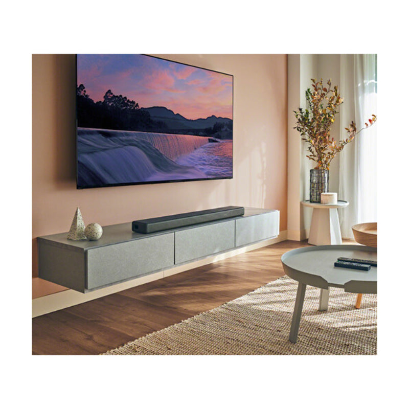 Barra de sonido inalámbrica Sony HT-A3000 Serie A con 3.1 canales y Dolby Atmos, color negro