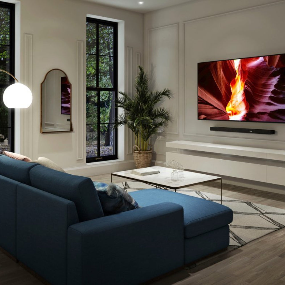 Barra de sonido Sony HT-A5000 con Dolby Atmos de 5.1.2 canales, color negro