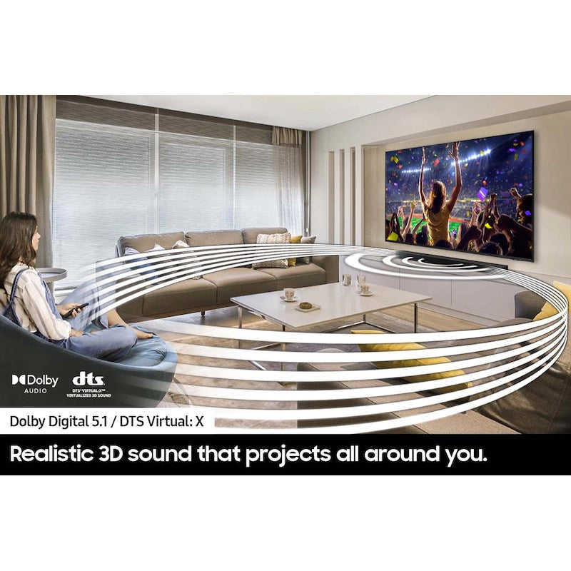 Samsung HW-B750D/ZA B-series 5.1-Channel DTS Virtual:X Soundbar System with Subwoofer - Black