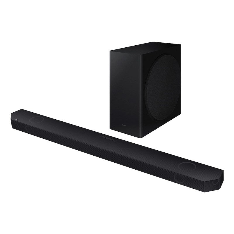 Barra de sonido Samsung HW-Q800D/ZA Serie Q de 5.1.2 canales con subwoofer y sistema Dolby Atmos, color negro