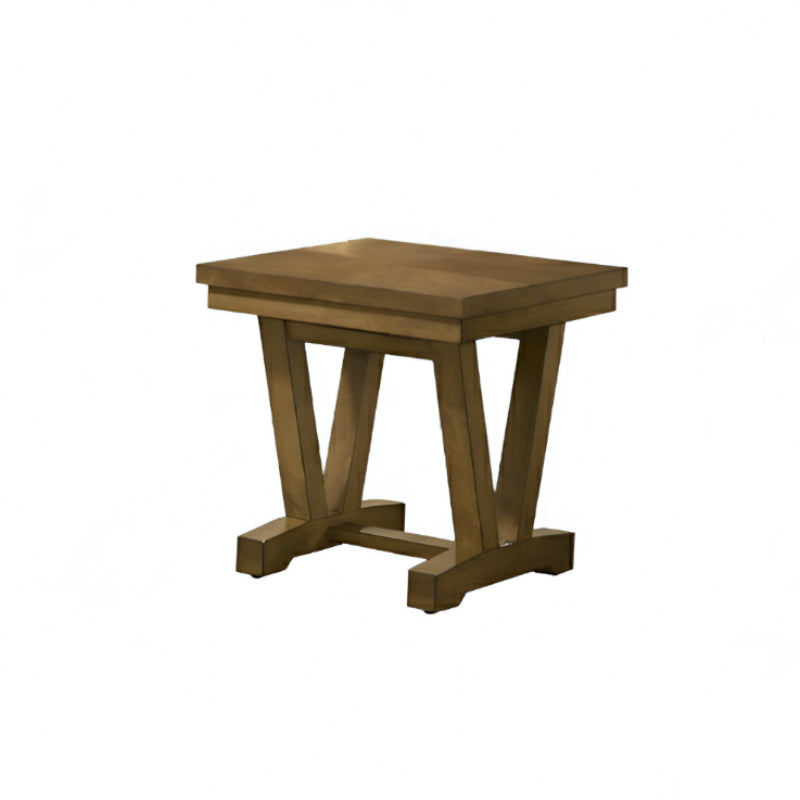 Calgary End Table by Best Home - Brown