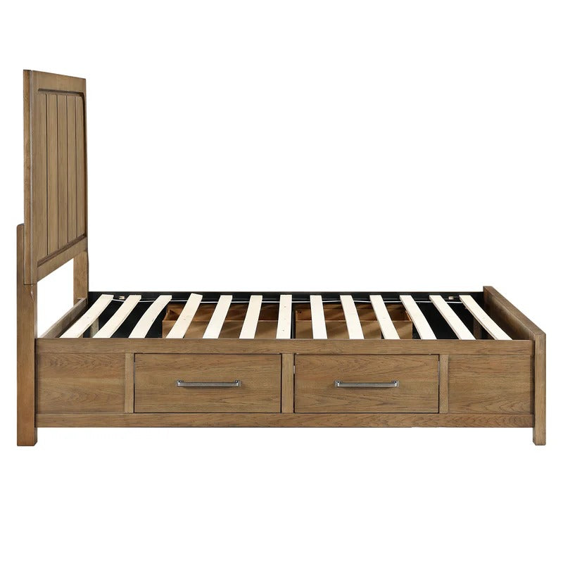 Hudson Storage Bedroom Set (4-Piece) by Homelegance - Brown