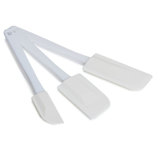 IMUSA Plastic Spatula Set (3-Piece) - White