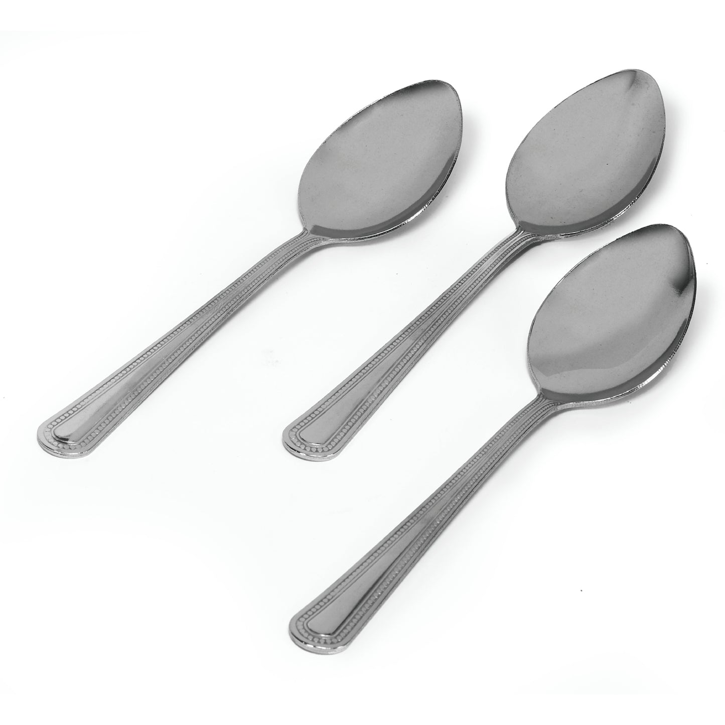 IMUSA Stainless Steel Soup Spoon (Set of 3) - Stainless Steel