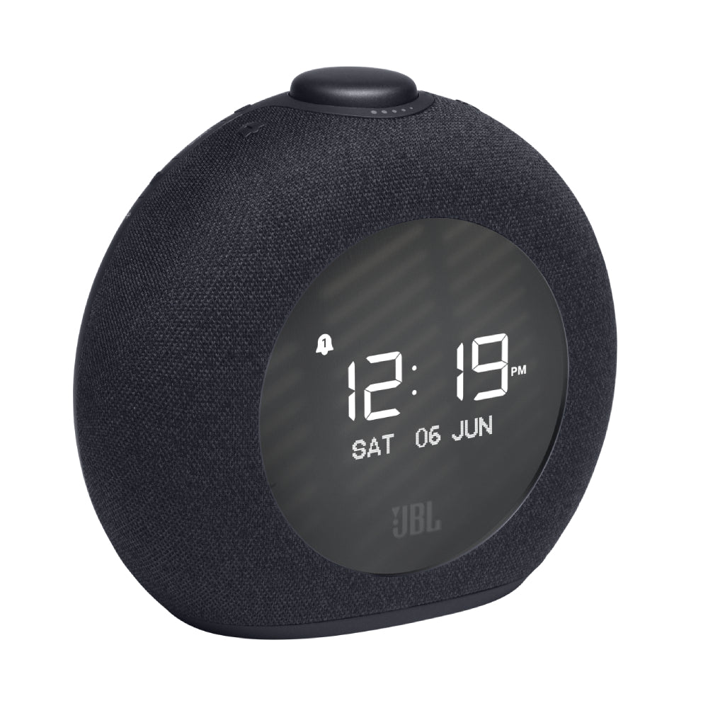 Radio reloj con altavoz y Bluetooth JBL Horizon 2 con FM, color negro