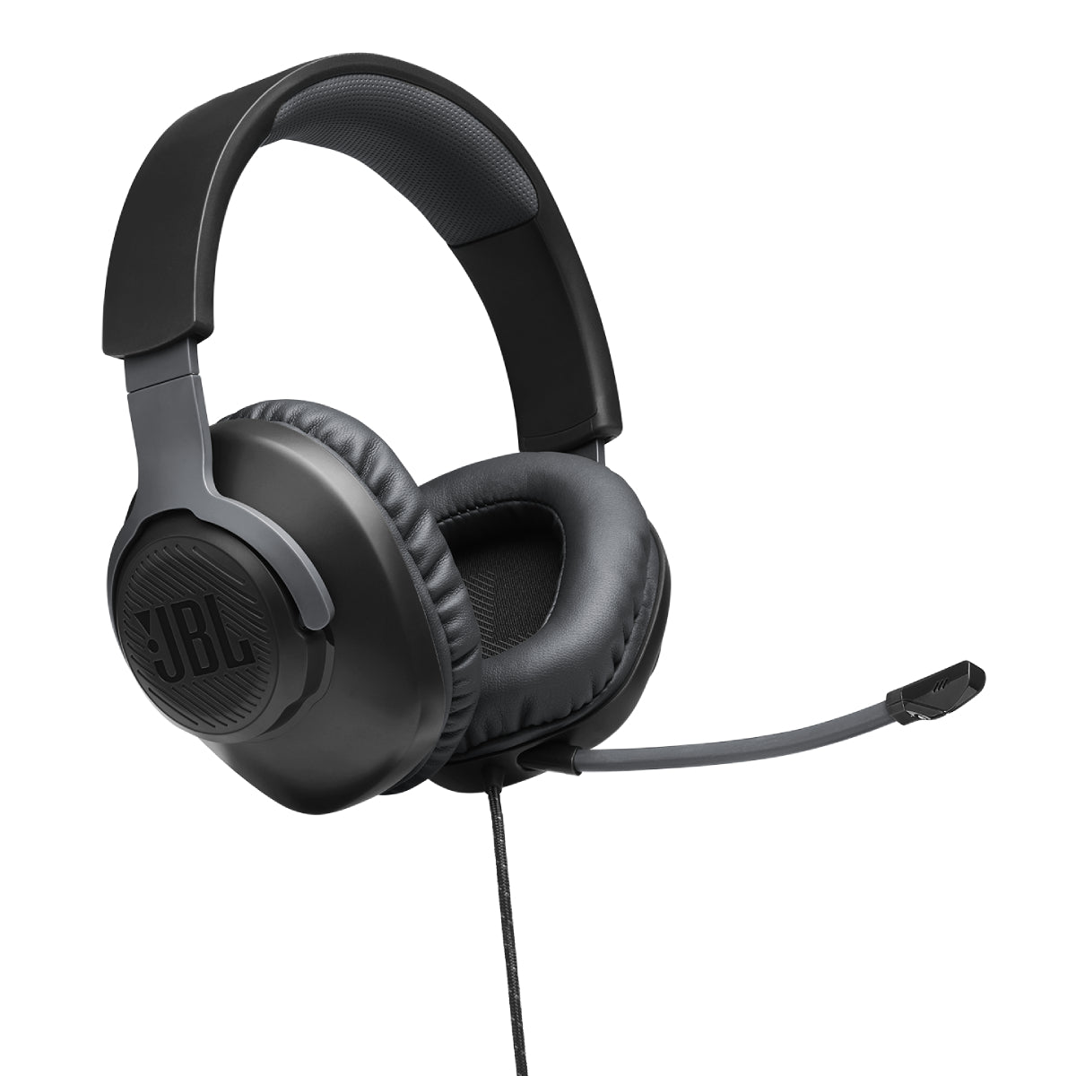 Auriculares con cable para juegos supraaurales JBL Quantum 100, color negro 