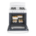 GE JGBS30DEKWW 4.8 cu.ft. 30" Freestanding Gas Range with 4 Sealed Burners - White - Curacao