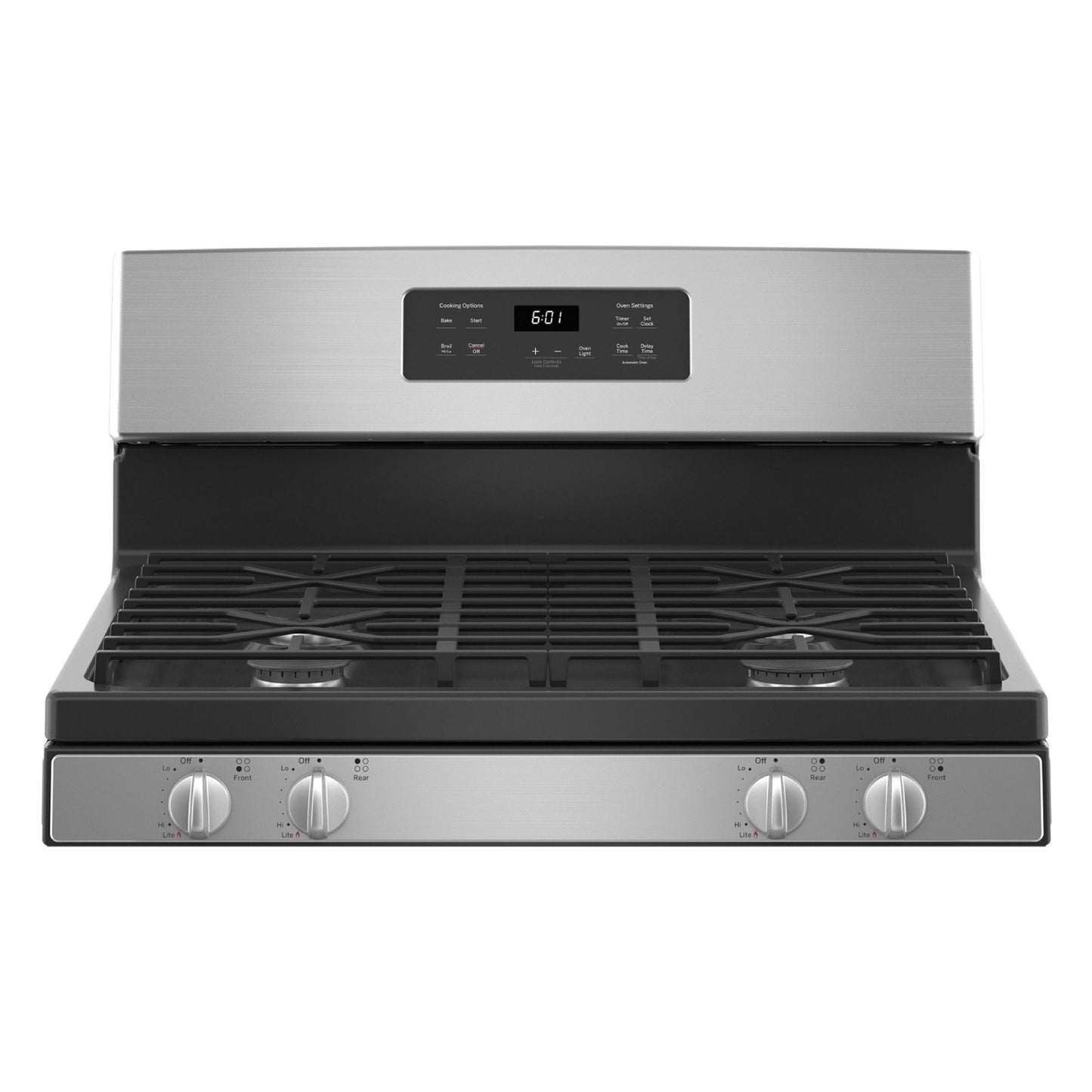 GE JGBS61RPSS 4.8 cu.ft. 30" Freestanding Gas Range with 4 Sealed Burners - Stainless Steel