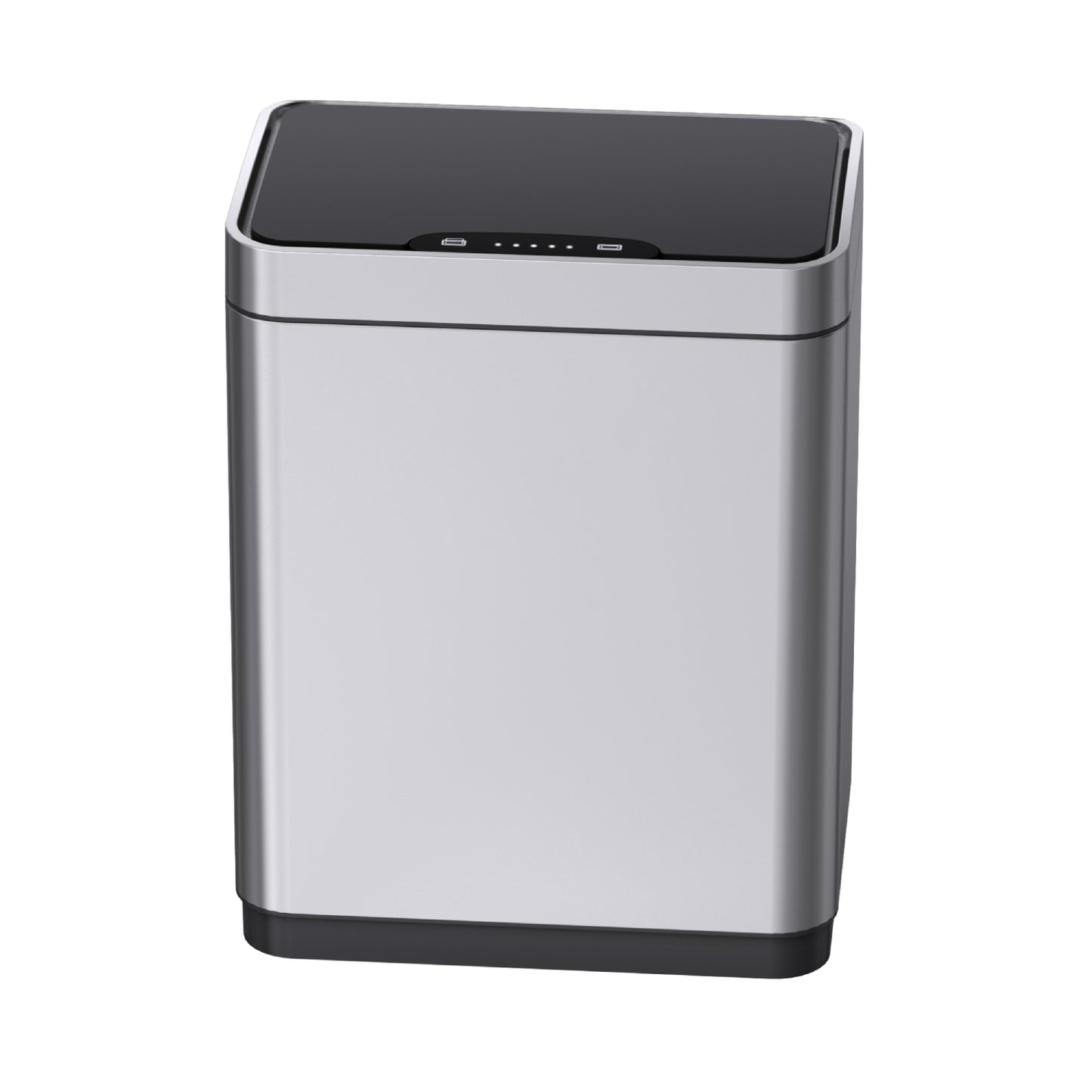 Appliance Basics 16 L Stainless Steel Motion Sensor Trash Can