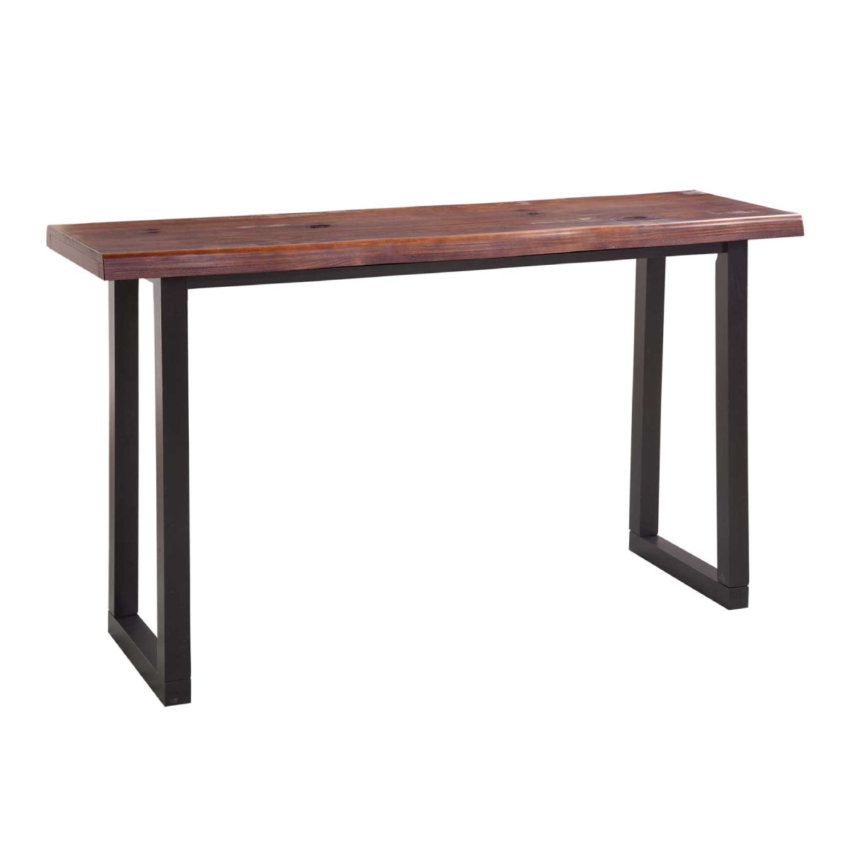 Jennings 60" Counter Bar Table by Steve Silver Company - Cherry/Ebony