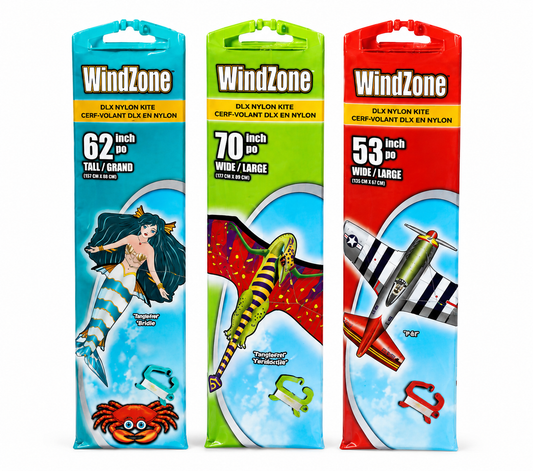 Cometas de nailon 2D WindZone de 40" de X-Kites (variedad)