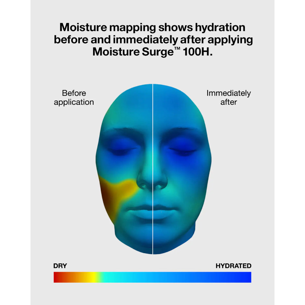 Clinique Moisture Surge 100H Hidratante de reposición automática de 1,7 oz.