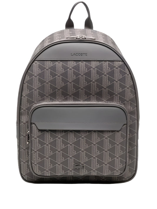 Lacoste Men's The Blend Backpack with Adjustable Strap - Gray