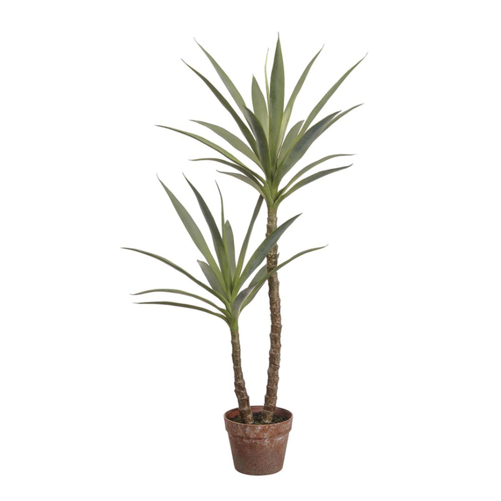 Allstate Floral 44" Silk Yucca Tree in Pot - Green